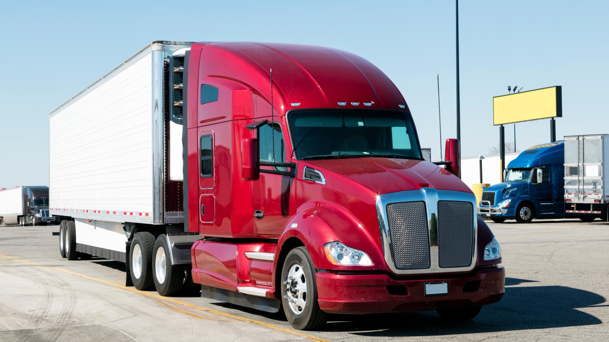 Tractocamión FTL / patio intermodal